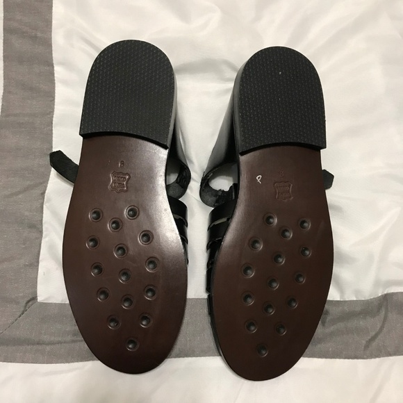 NWOT Tommy Bahama Men's Size 9 Sandals Black Lucca - Picture 5 of 8